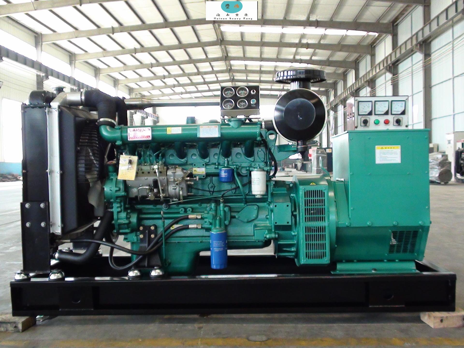 发电机组活动铁芯移到