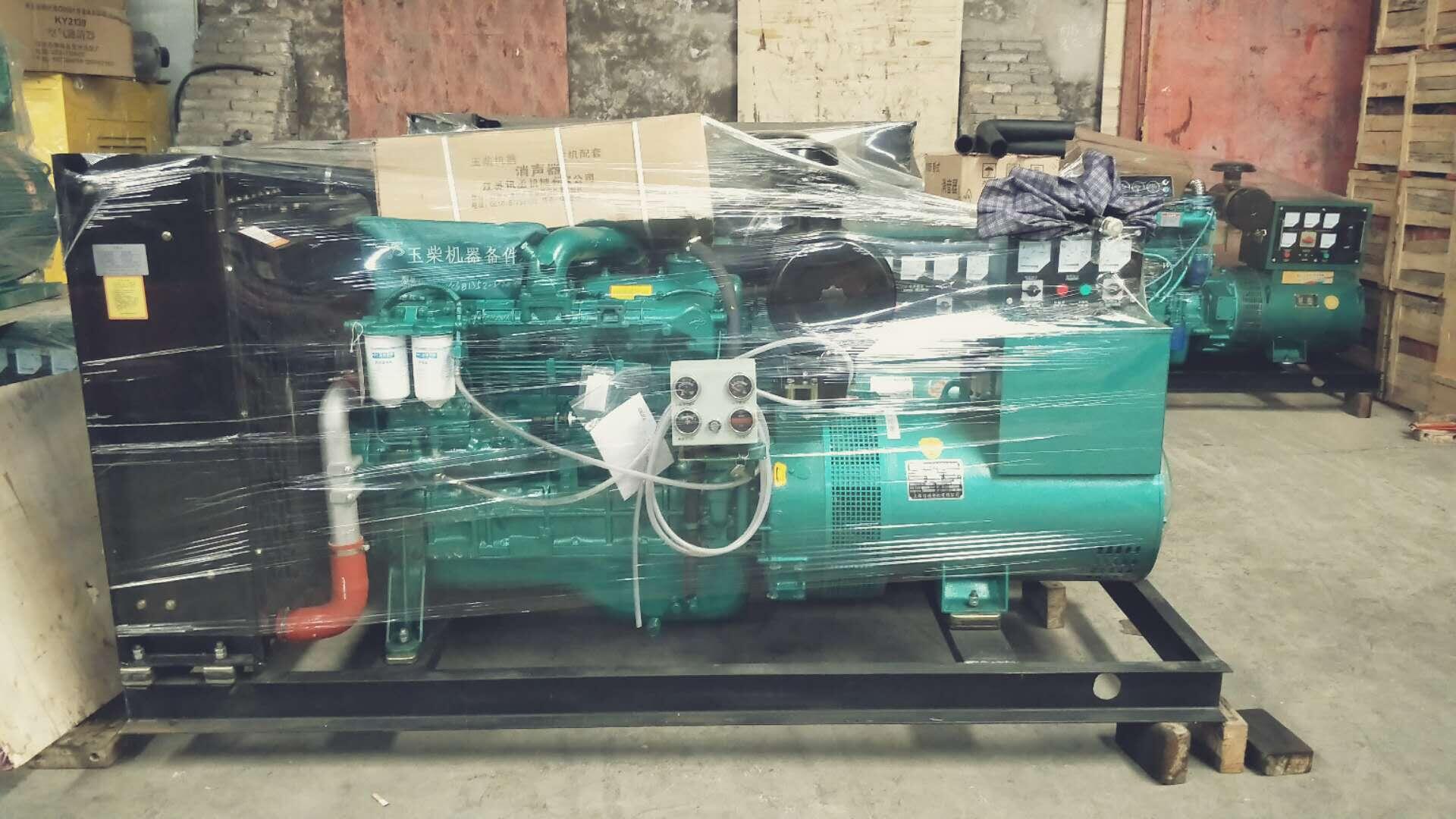 海口加油站订购一台350千瓦玉柴发电机组
