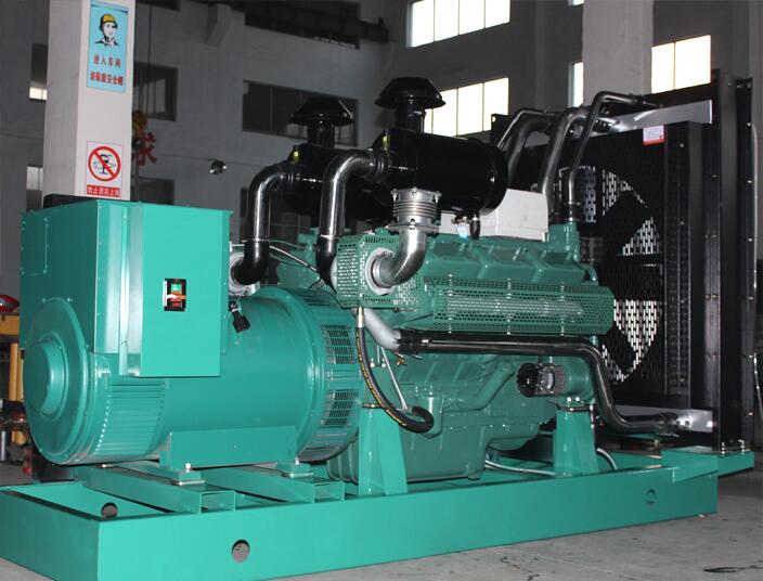 两台柴油发电机组出厂三亚化工厂
