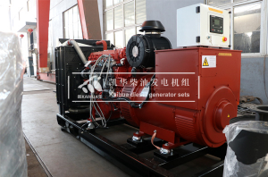 400KW玉柴发电机组成功发往西安能源